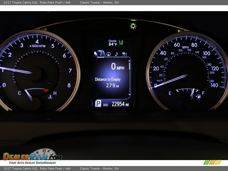 2017 Toyota Camry XLE Ruby Flare Pearl / Ash Photo #8