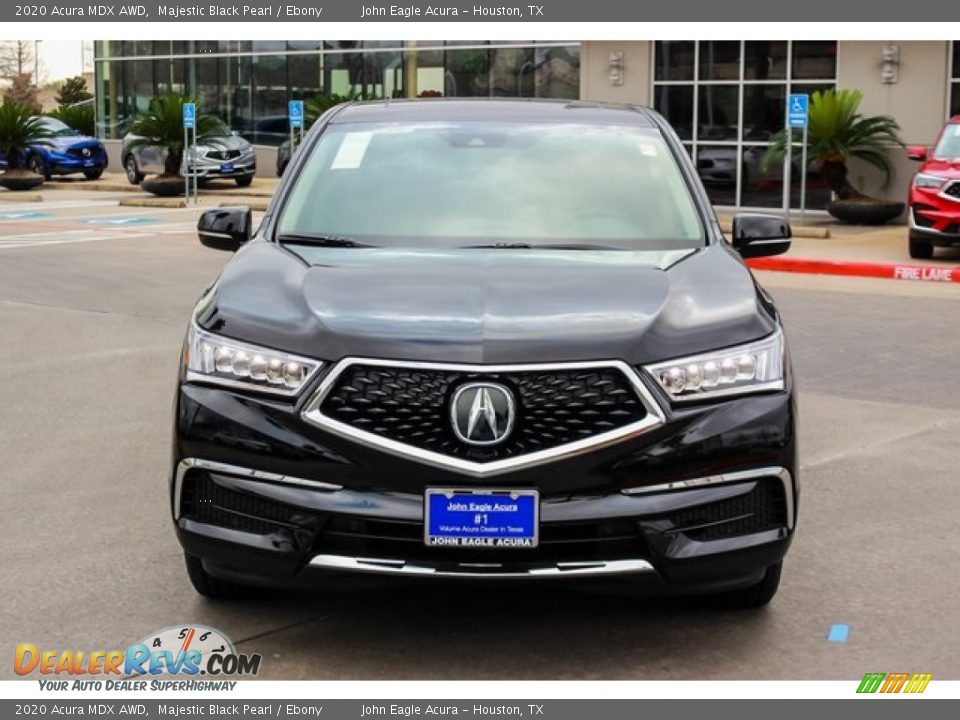 2020 Acura MDX AWD Majestic Black Pearl / Ebony Photo #2