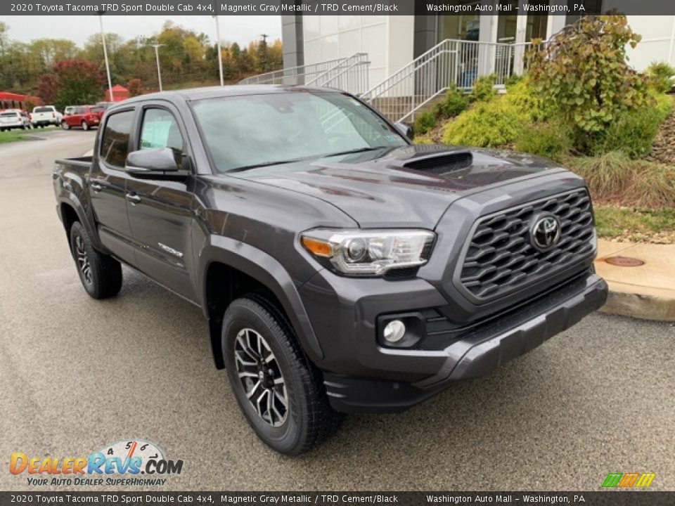 Magnetic Gray Metallic 2020 Toyota Tacoma TRD Sport Double Cab 4x4 Photo #1