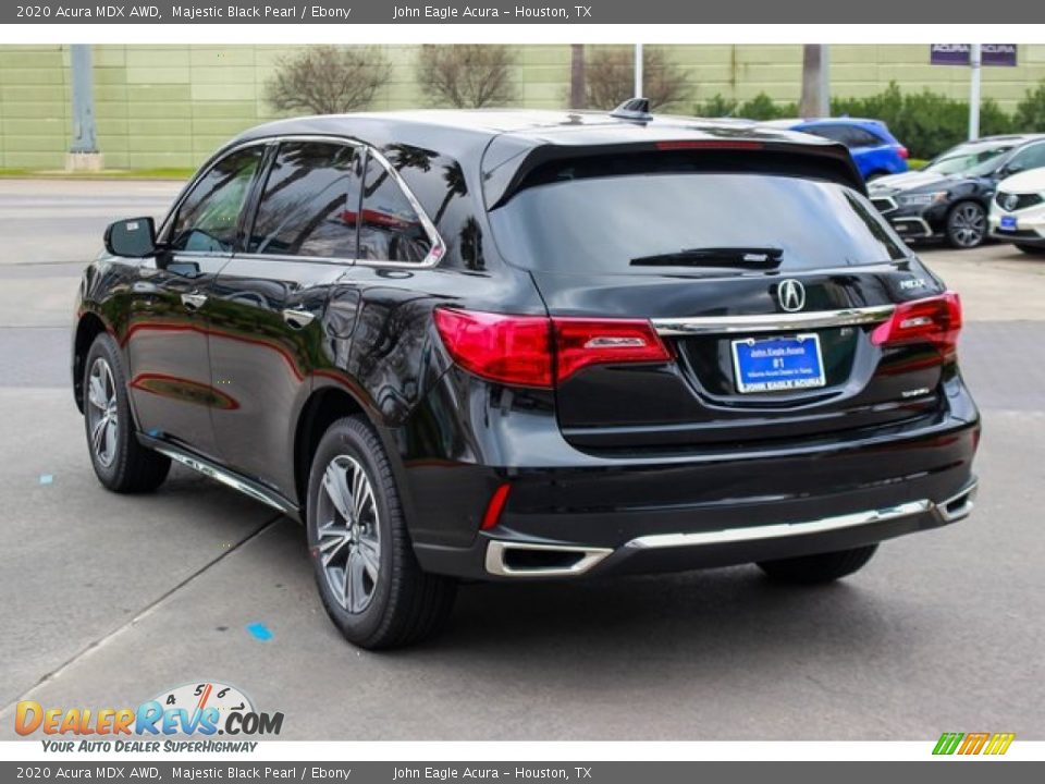 2020 Acura MDX AWD Majestic Black Pearl / Ebony Photo #5