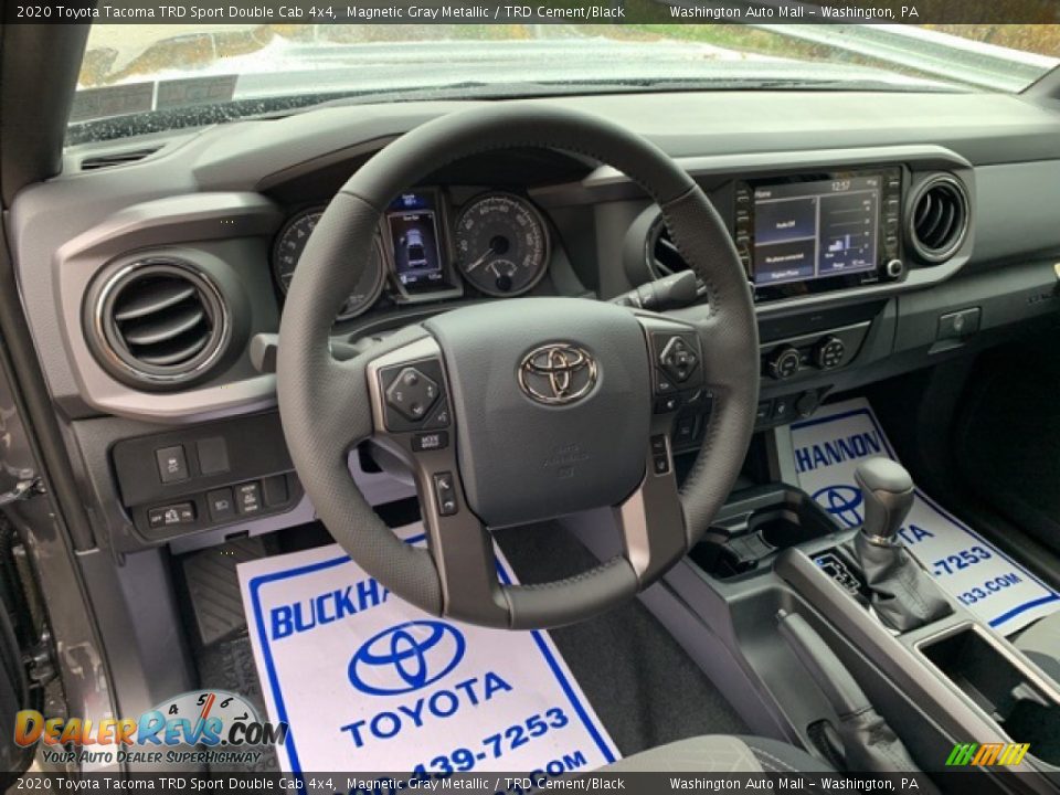 Dashboard of 2020 Toyota Tacoma TRD Sport Double Cab 4x4 Photo #4