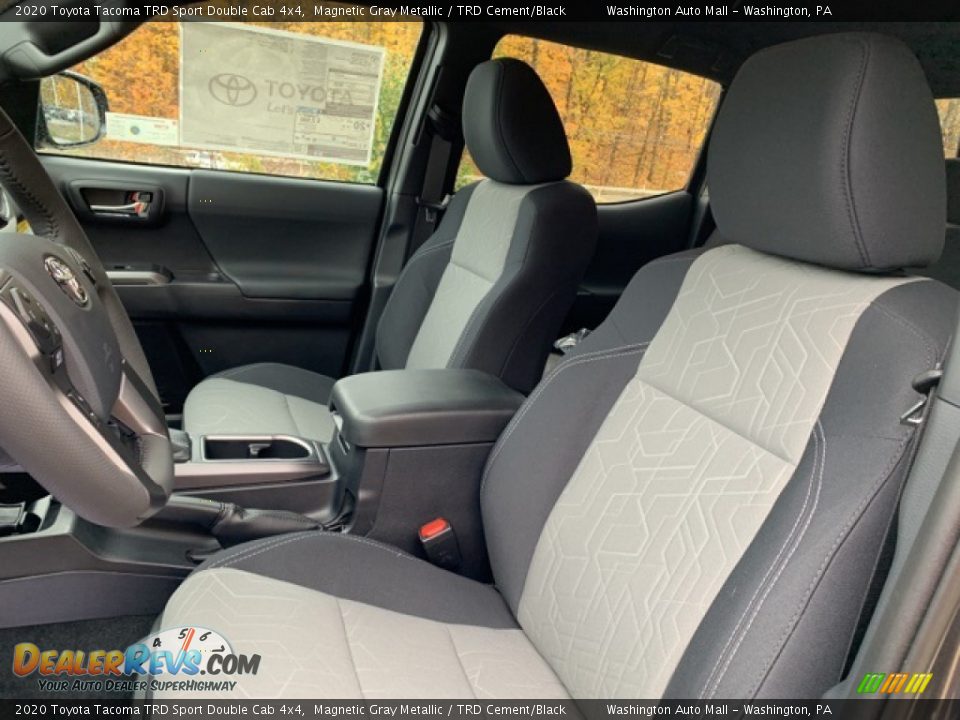 Front Seat of 2020 Toyota Tacoma TRD Sport Double Cab 4x4 Photo #5