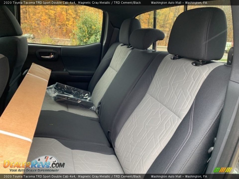 Rear Seat of 2020 Toyota Tacoma TRD Sport Double Cab 4x4 Photo #6