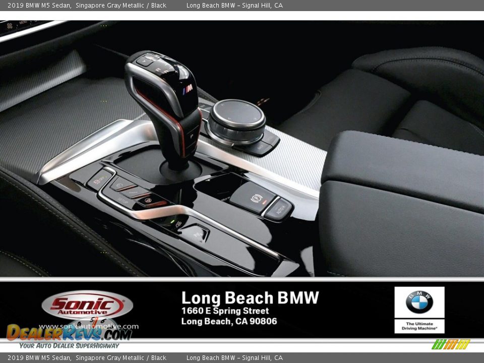 2019 BMW M5 Sedan Singapore Gray Metallic / Black Photo #6