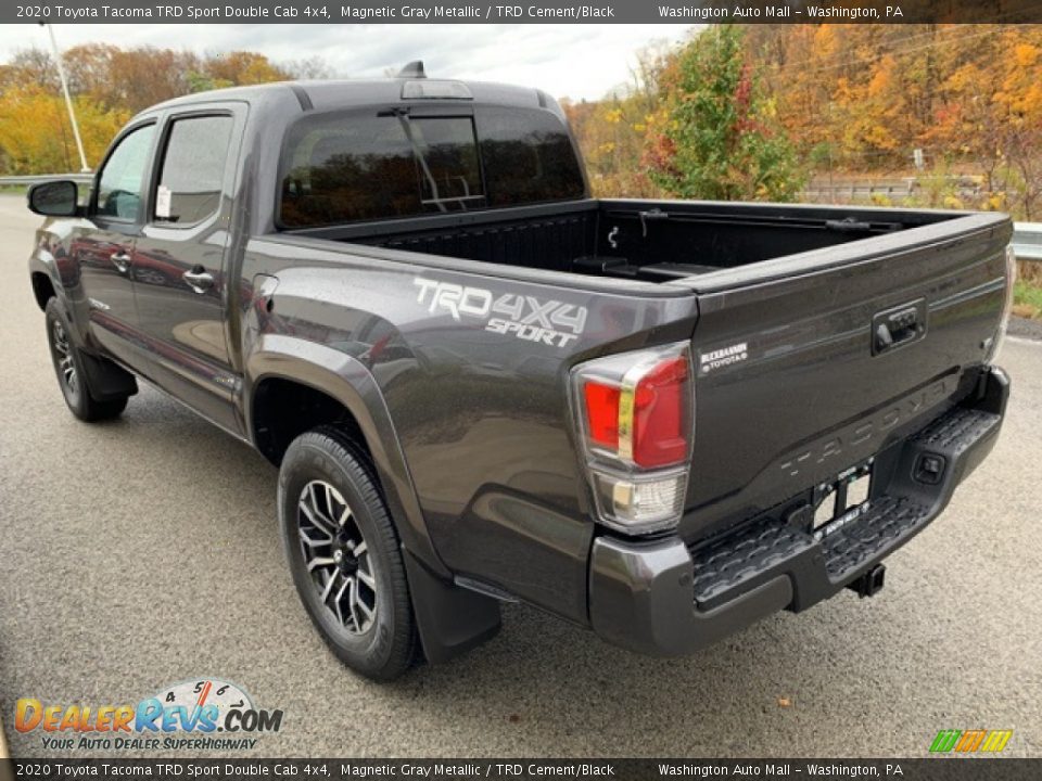 2020 Toyota Tacoma TRD Sport Double Cab 4x4 Magnetic Gray Metallic / TRD Cement/Black Photo #8