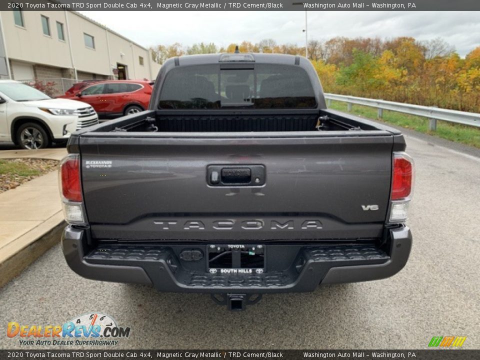 2020 Toyota Tacoma TRD Sport Double Cab 4x4 Magnetic Gray Metallic / TRD Cement/Black Photo #9