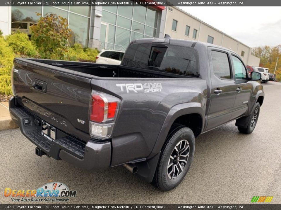 2020 Toyota Tacoma TRD Sport Double Cab 4x4 Magnetic Gray Metallic / TRD Cement/Black Photo #11