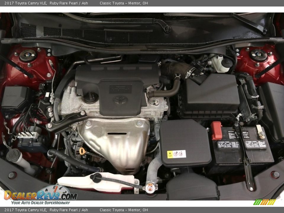 2017 Toyota Camry XLE Ruby Flare Pearl / Ash Photo #21