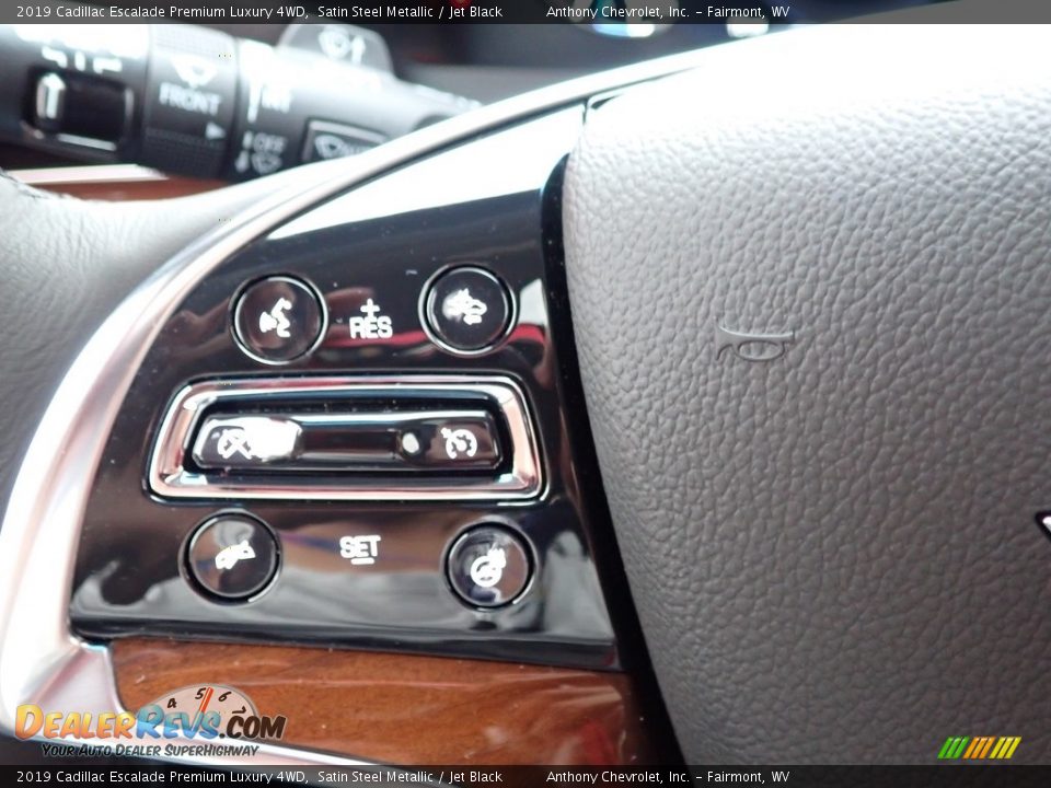2019 Cadillac Escalade Premium Luxury 4WD Steering Wheel Photo #17
