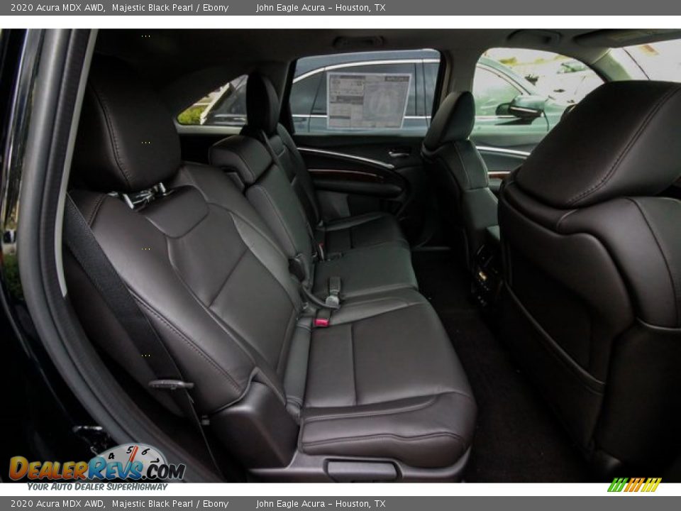 2020 Acura MDX AWD Majestic Black Pearl / Ebony Photo #25