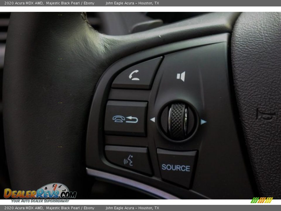2020 Acura MDX AWD Majestic Black Pearl / Ebony Photo #36