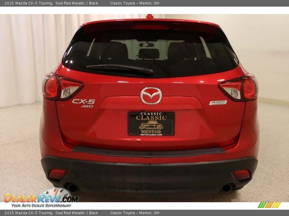 2015 Mazda CX-5 Touring Soul Red Metallic / Black Photo #19