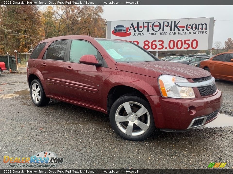 2008 Chevrolet Equinox Sport Deep Ruby Red Metallic / Ebony Photo #1