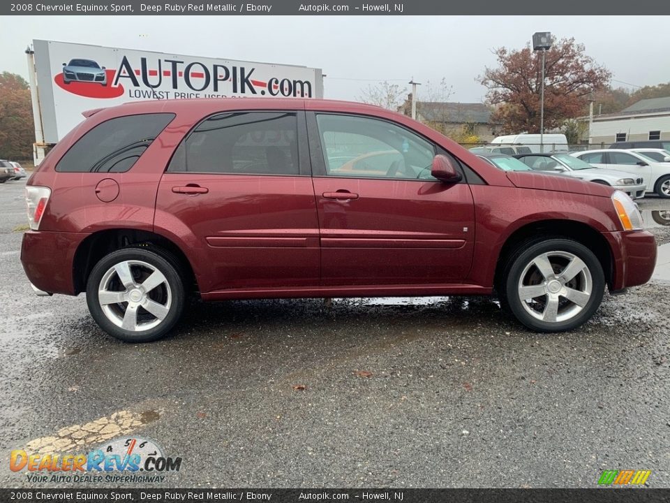 2008 Chevrolet Equinox Sport Deep Ruby Red Metallic / Ebony Photo #2