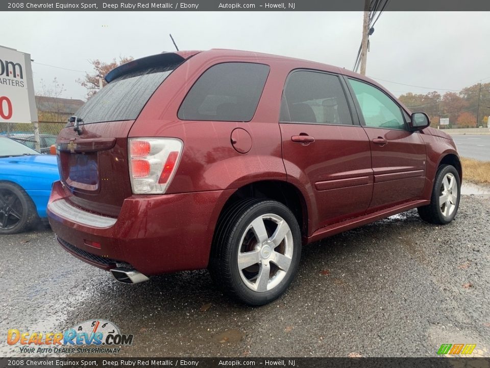 2008 Chevrolet Equinox Sport Deep Ruby Red Metallic / Ebony Photo #3