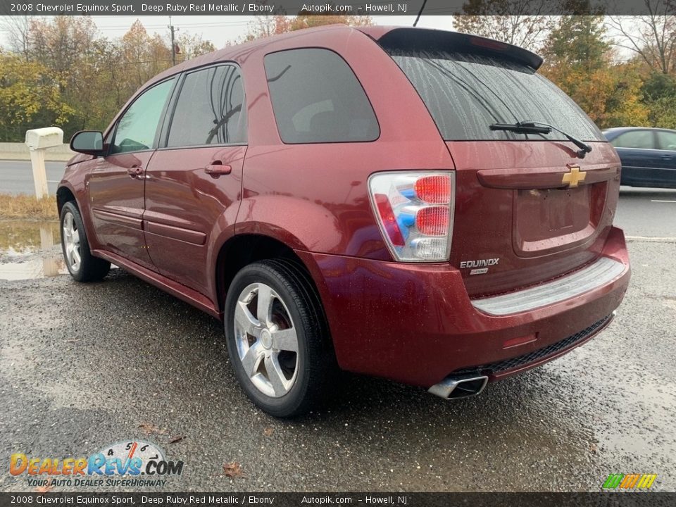 2008 Chevrolet Equinox Sport Deep Ruby Red Metallic / Ebony Photo #5