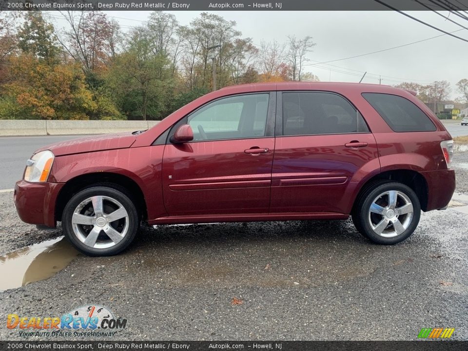 2008 Chevrolet Equinox Sport Deep Ruby Red Metallic / Ebony Photo #6