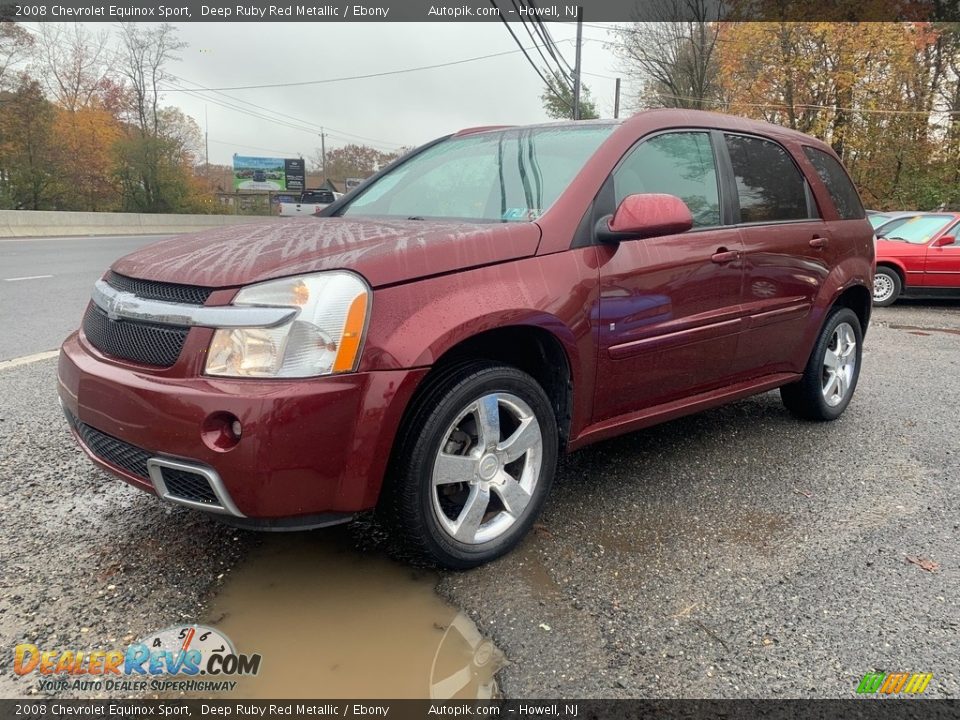 2008 Chevrolet Equinox Sport Deep Ruby Red Metallic / Ebony Photo #7