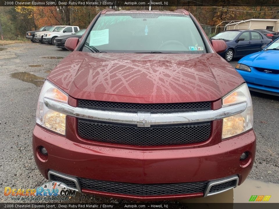 2008 Chevrolet Equinox Sport Deep Ruby Red Metallic / Ebony Photo #8