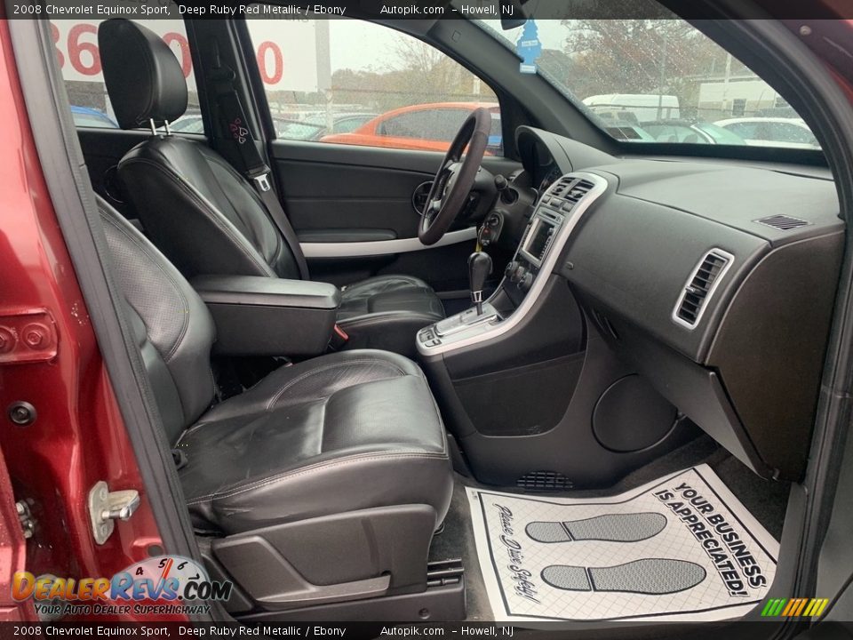 2008 Chevrolet Equinox Sport Deep Ruby Red Metallic / Ebony Photo #13