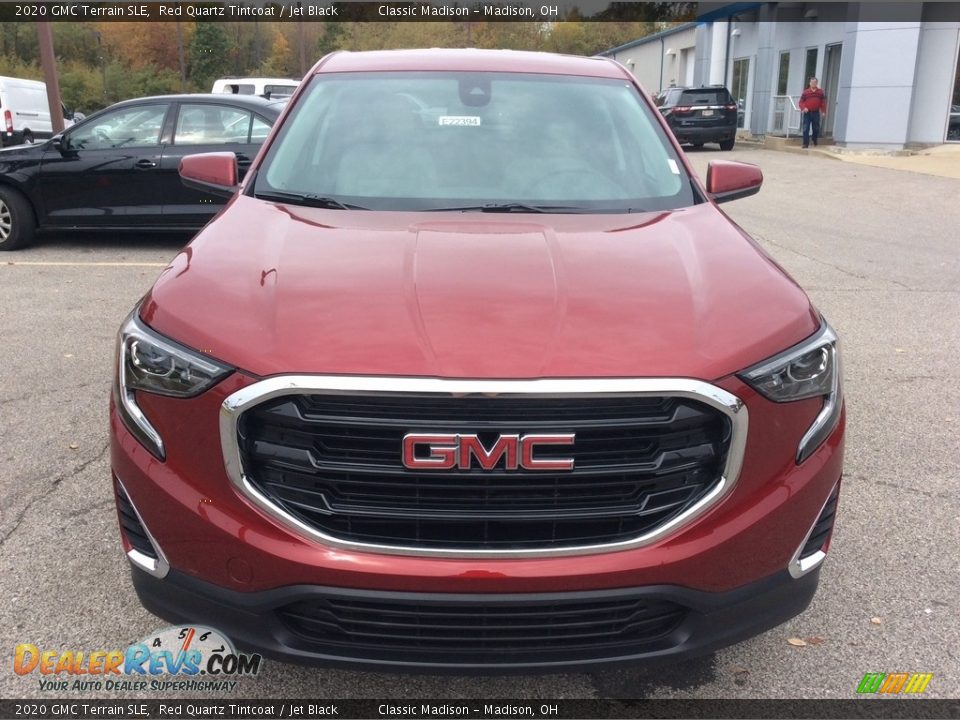 2020 GMC Terrain SLE Red Quartz Tintcoat / Jet Black Photo #4