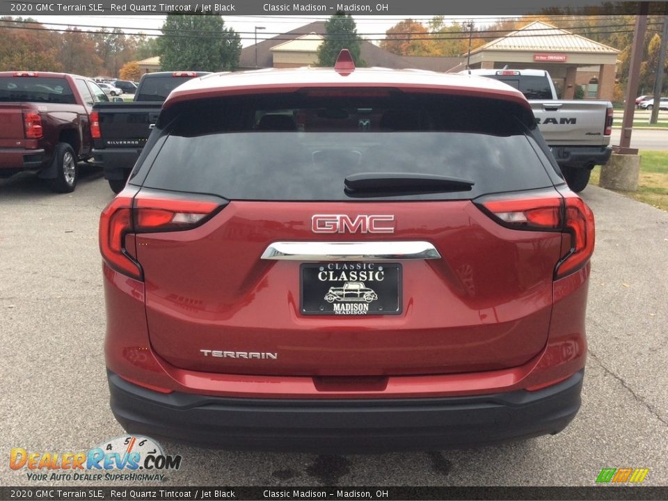 2020 GMC Terrain SLE Red Quartz Tintcoat / Jet Black Photo #8