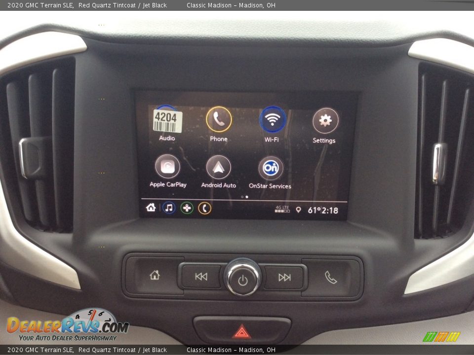 2020 GMC Terrain SLE Red Quartz Tintcoat / Jet Black Photo #15