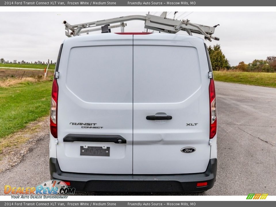 2014 Ford Transit Connect XLT Van Frozen White / Medium Stone Photo #5