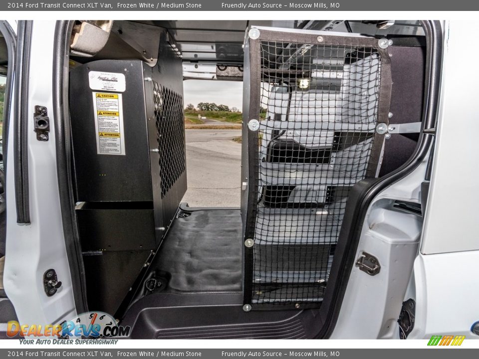 2014 Ford Transit Connect XLT Van Frozen White / Medium Stone Photo #21
