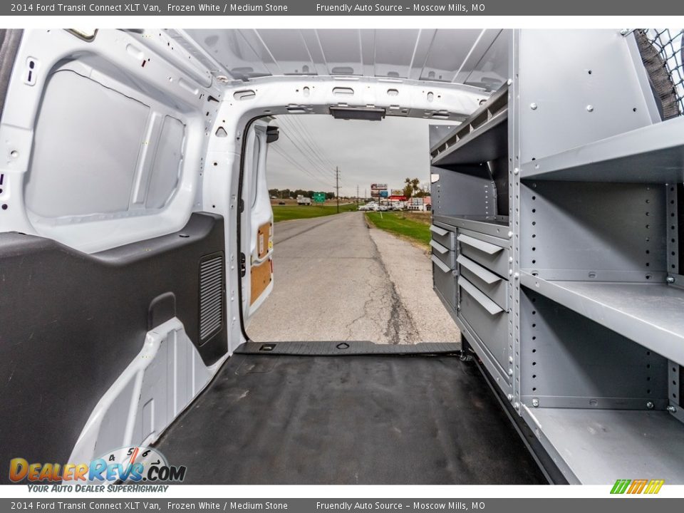 2014 Ford Transit Connect XLT Van Frozen White / Medium Stone Photo #22