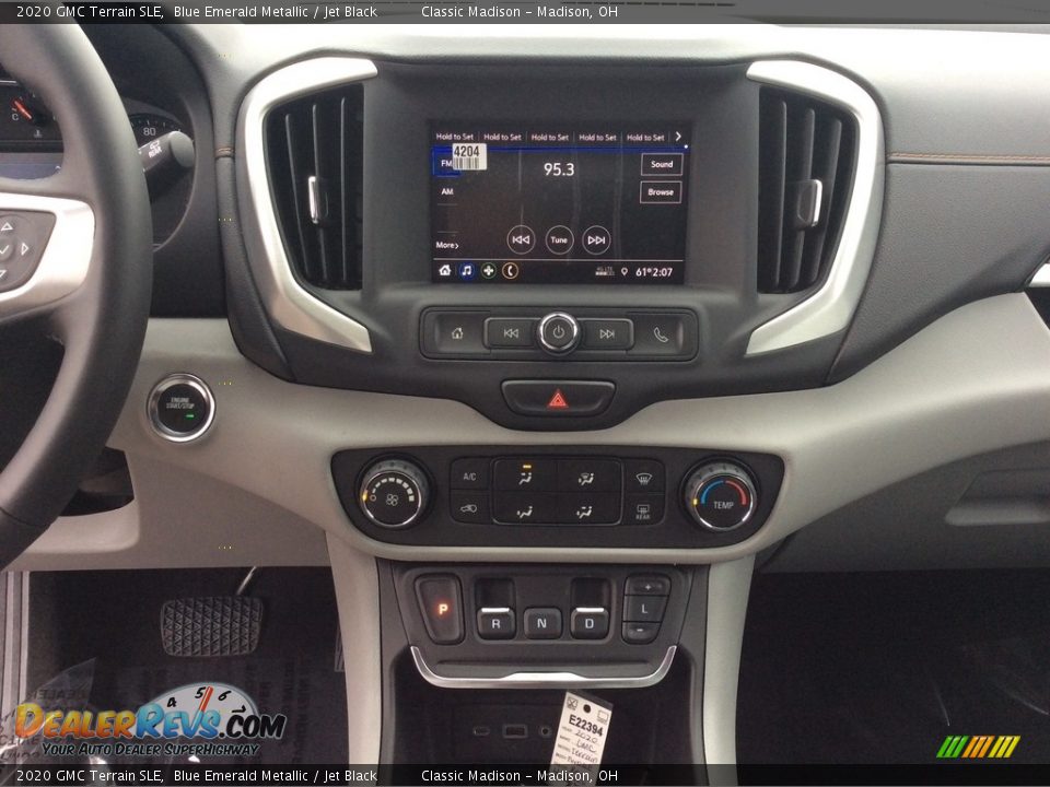 2020 GMC Terrain SLE Blue Emerald Metallic / Jet Black Photo #14