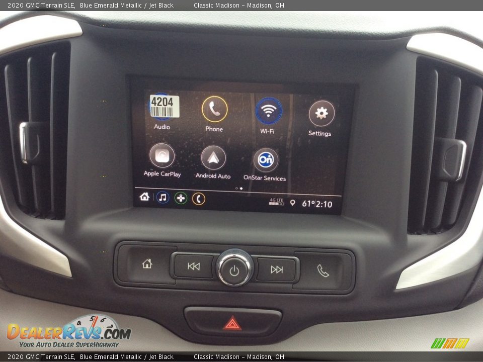 2020 GMC Terrain SLE Blue Emerald Metallic / Jet Black Photo #15