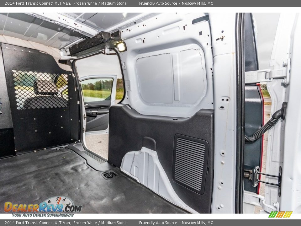 2014 Ford Transit Connect XLT Van Frozen White / Medium Stone Photo #26