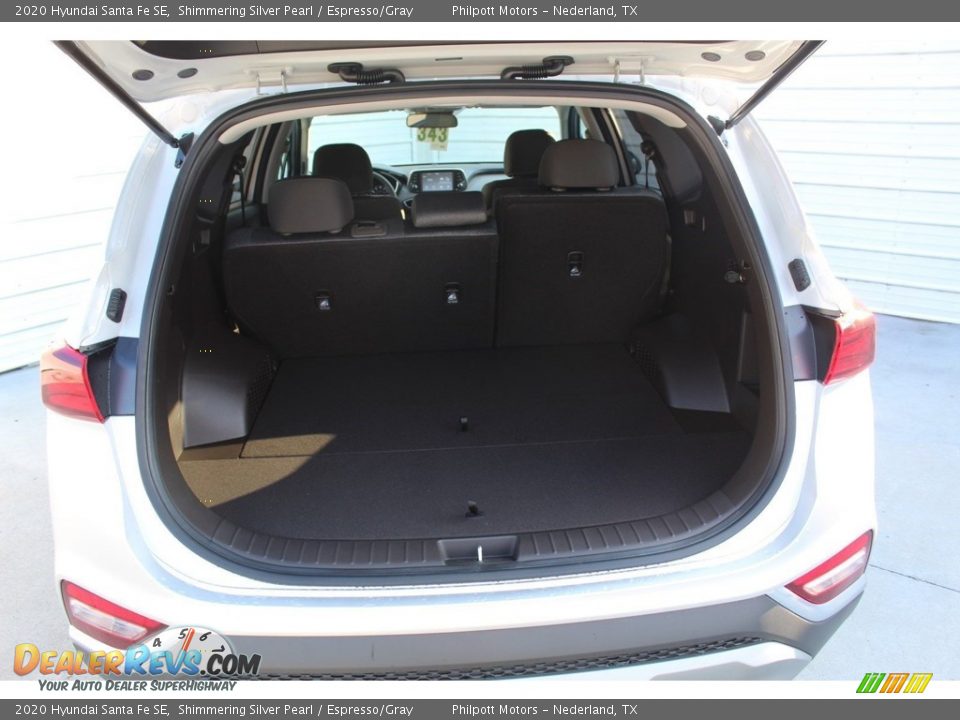 2020 Hyundai Santa Fe SE Shimmering Silver Pearl / Espresso/Gray Photo #20