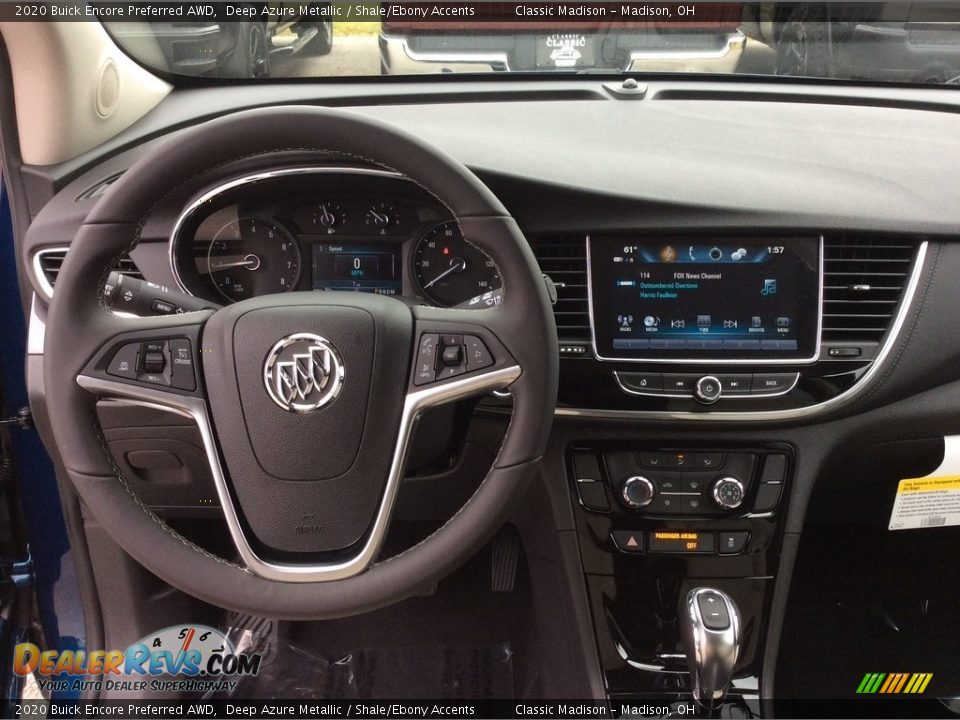 2020 Buick Encore Preferred AWD Deep Azure Metallic / Shale/Ebony Accents Photo #3
