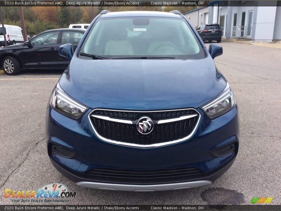 2020 Buick Encore Preferred AWD Deep Azure Metallic / Shale/Ebony Accents Photo #4