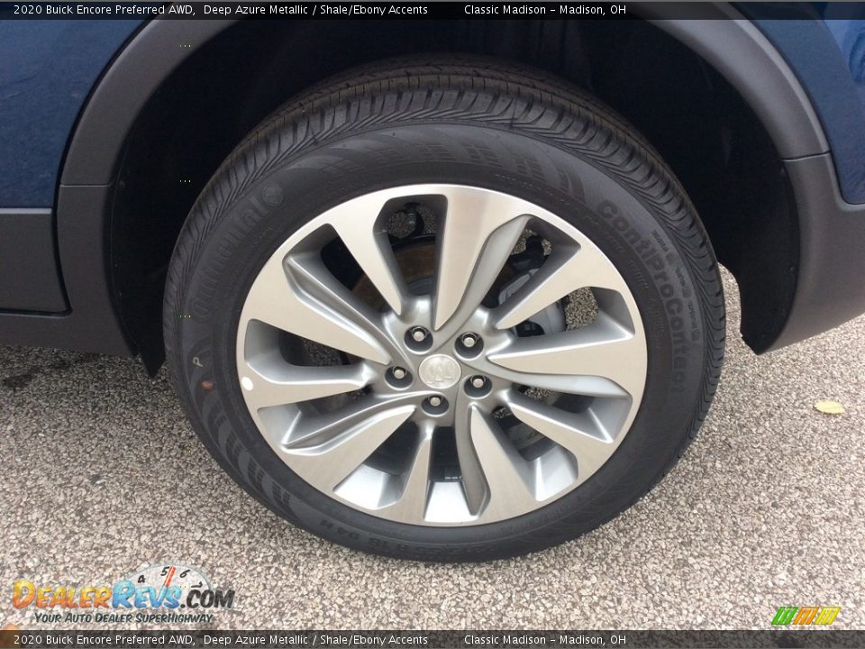 2020 Buick Encore Preferred AWD Deep Azure Metallic / Shale/Ebony Accents Photo #9
