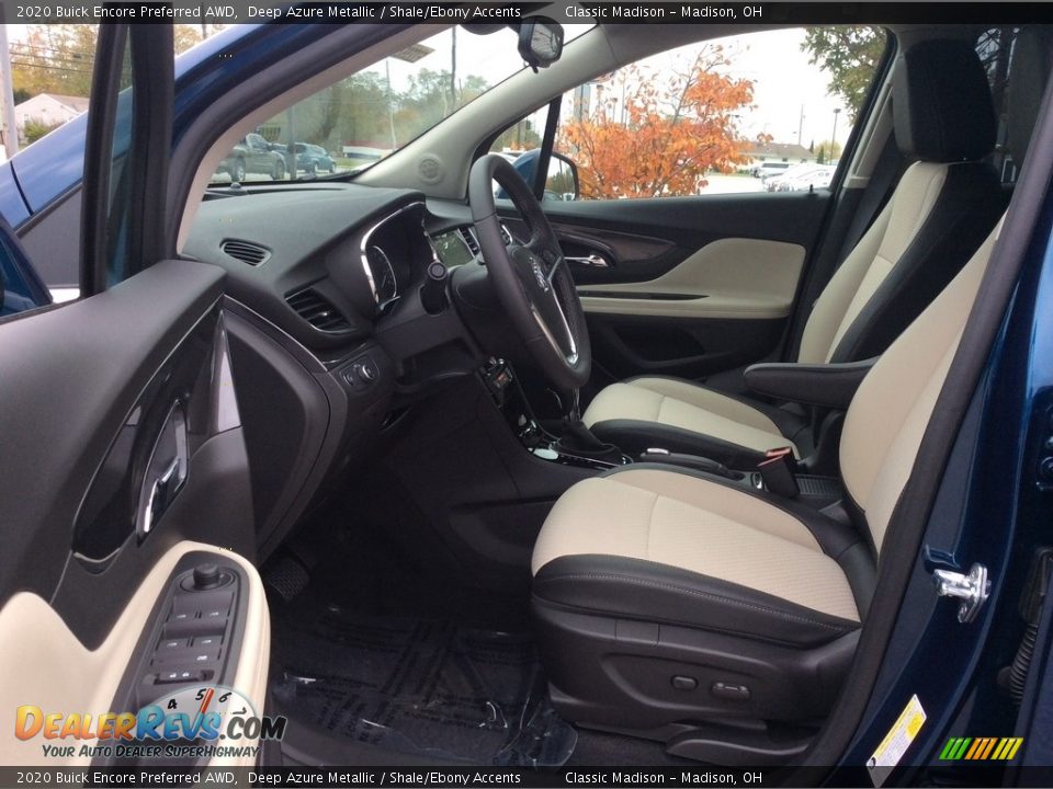 2020 Buick Encore Preferred AWD Deep Azure Metallic / Shale/Ebony Accents Photo #11