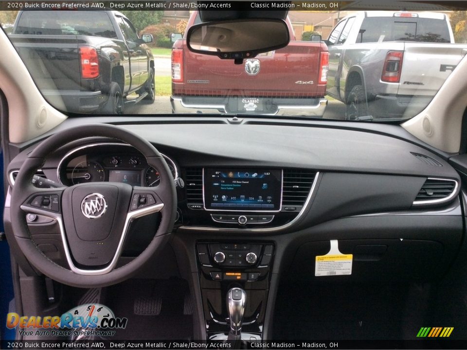 2020 Buick Encore Preferred AWD Deep Azure Metallic / Shale/Ebony Accents Photo #12