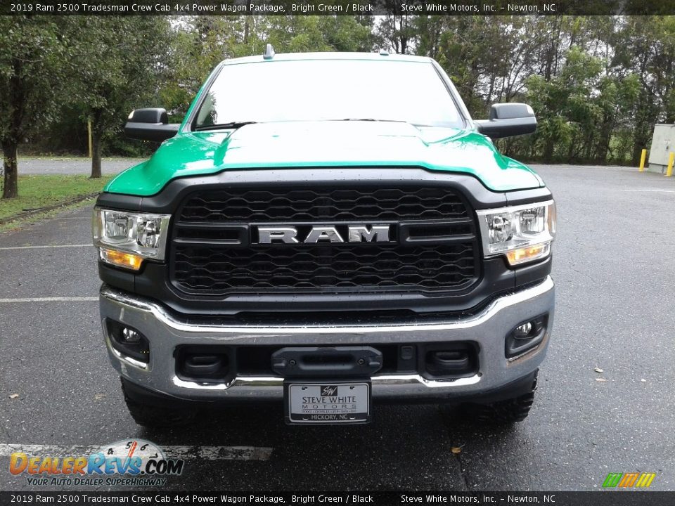 2019 Ram 2500 Tradesman Crew Cab 4x4 Power Wagon Package Bright Green / Black Photo #3