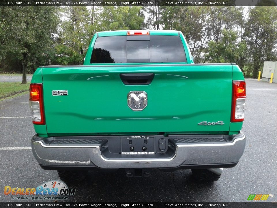 2019 Ram 2500 Tradesman Crew Cab 4x4 Power Wagon Package Bright Green / Black Photo #7