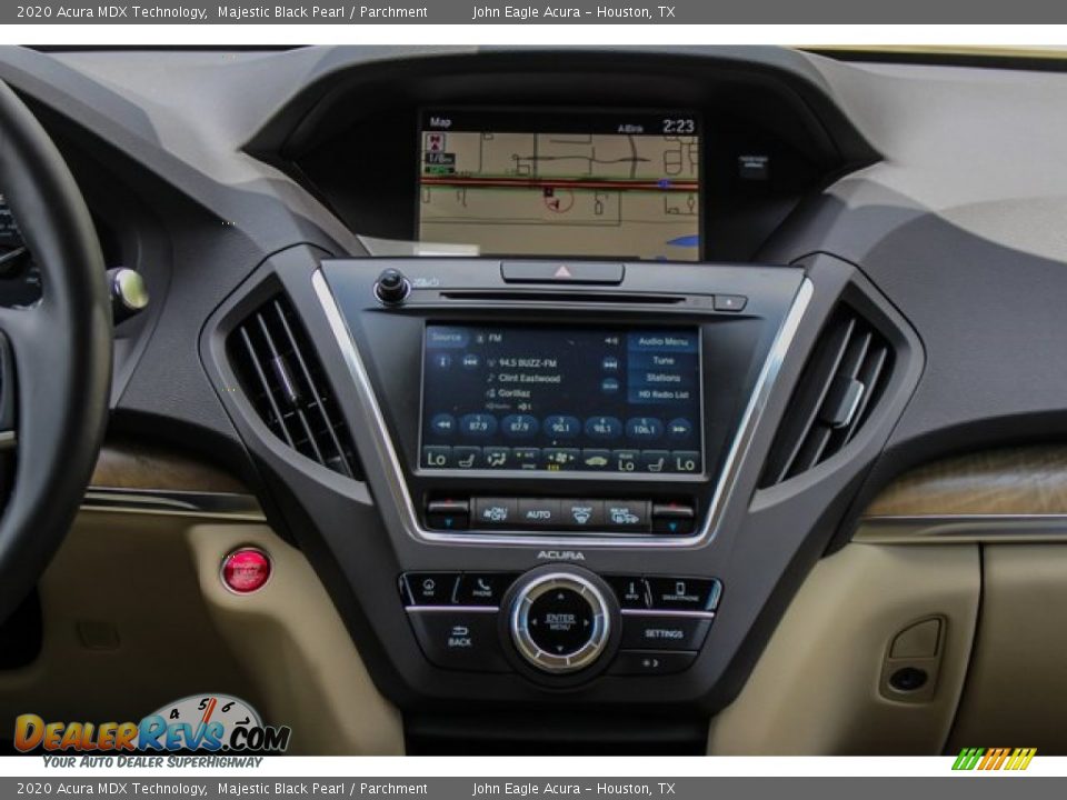 2020 Acura MDX Technology Majestic Black Pearl / Parchment Photo #29