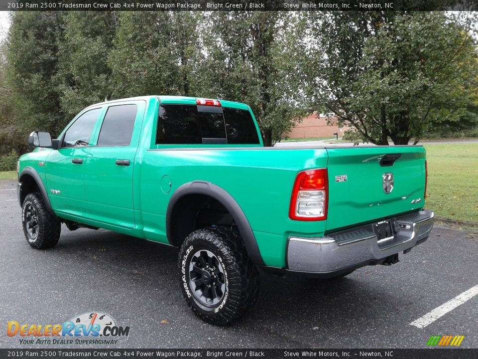 2019 Ram 2500 Tradesman Crew Cab 4x4 Power Wagon Package Bright Green / Black Photo #8