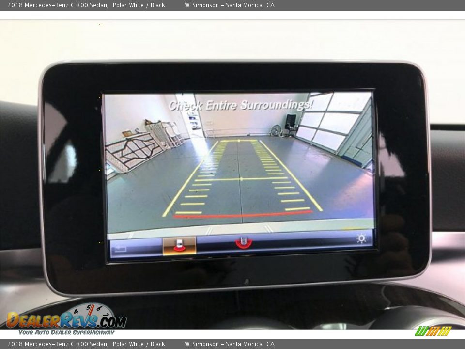 2018 Mercedes-Benz C 300 Sedan Polar White / Black Photo #21