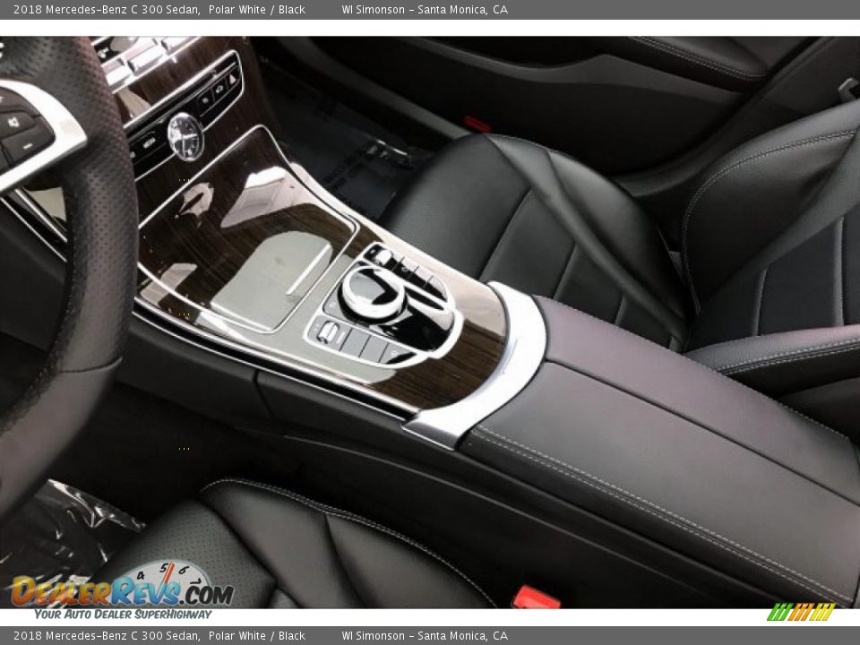 2018 Mercedes-Benz C 300 Sedan Polar White / Black Photo #23