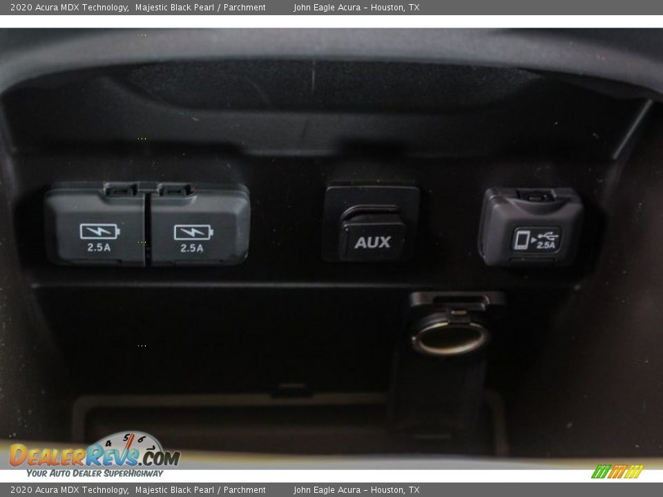 2020 Acura MDX Technology Majestic Black Pearl / Parchment Photo #34