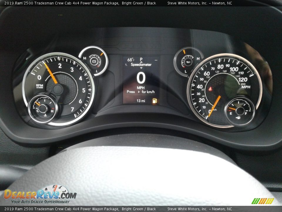 2019 Ram 2500 Tradesman Crew Cab 4x4 Power Wagon Package Gauges Photo #17