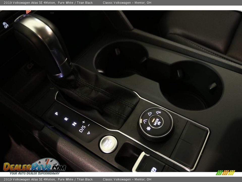 2019 Volkswagen Atlas SE 4Motion Pure White / Titan Black Photo #13