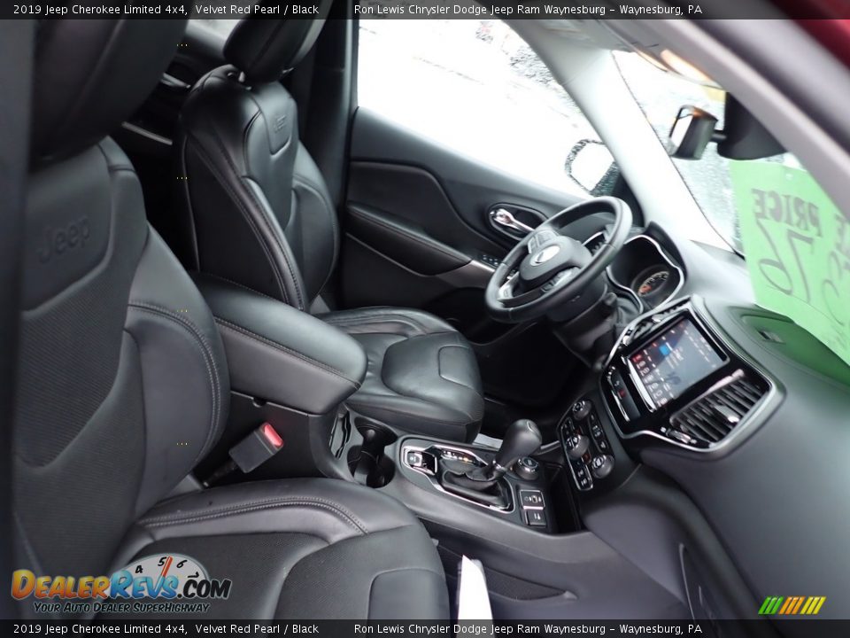 2019 Jeep Cherokee Limited 4x4 Velvet Red Pearl / Black Photo #10