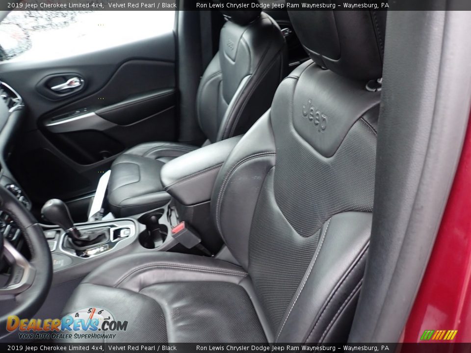 2019 Jeep Cherokee Limited 4x4 Velvet Red Pearl / Black Photo #13